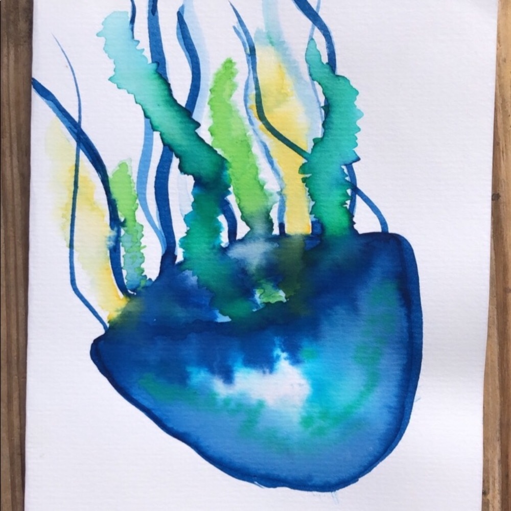 Handmade watercolor art